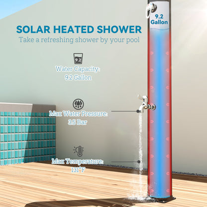 Climenza™ Portable Solar-Heated Shower System