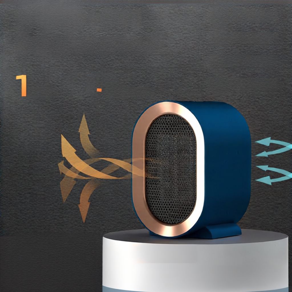 Climenza™ Mini Ceramic Heater with Dual Speed & Anti-Scald Technology